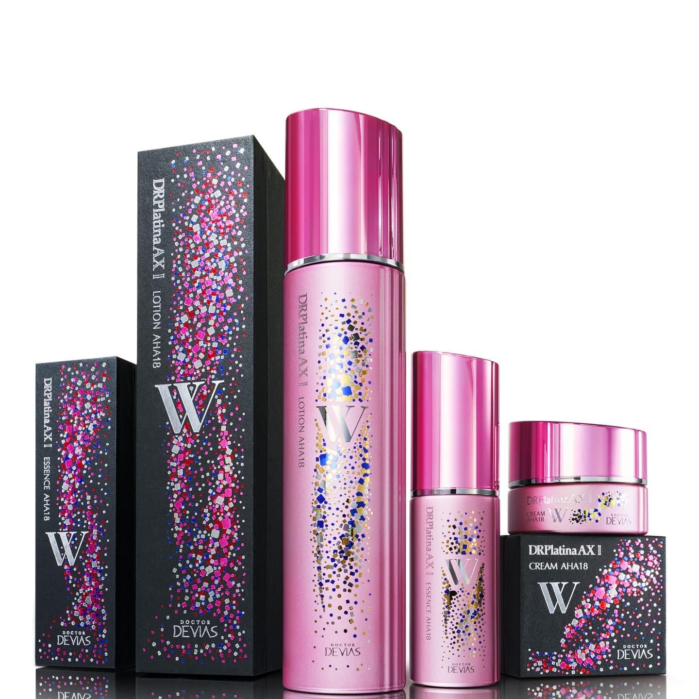 ボトルの質感を極限まで再現した化粧品広告の写真