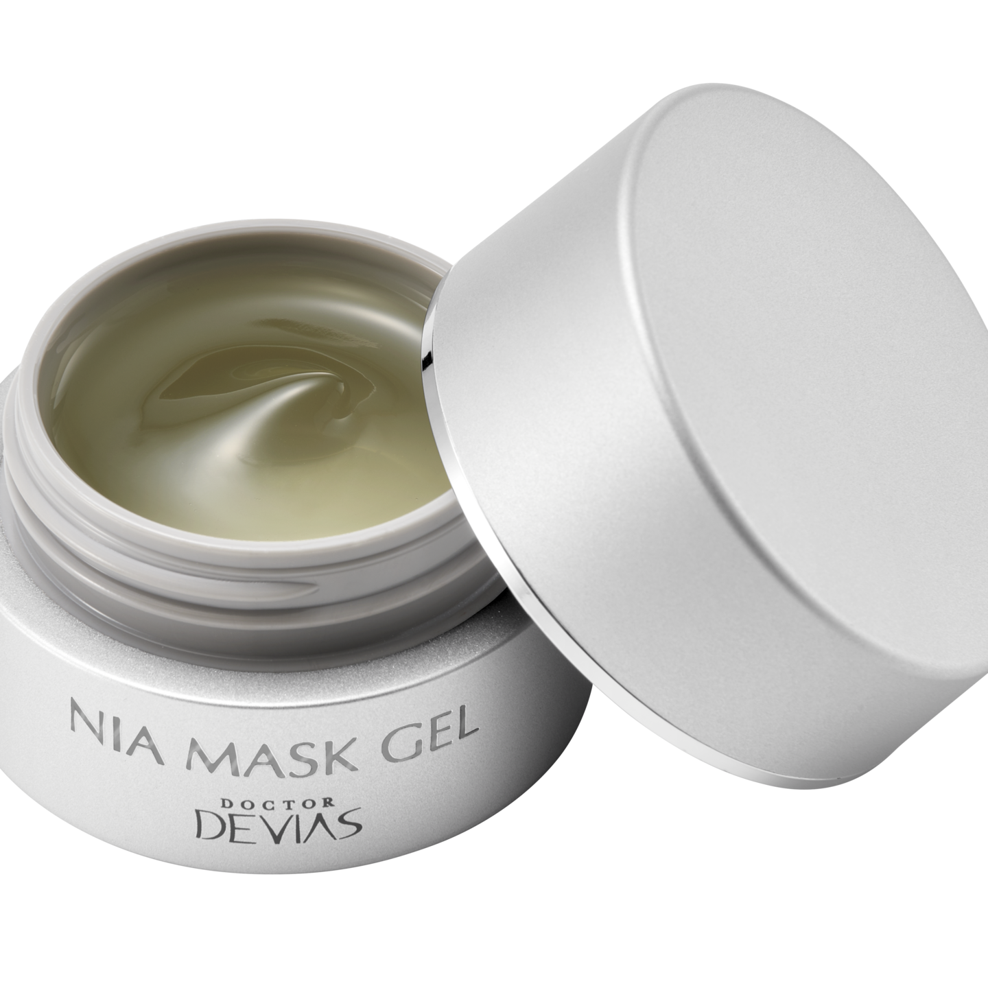 蓋を開けてクリームのテクスチャを綺麗に撮影をした写真