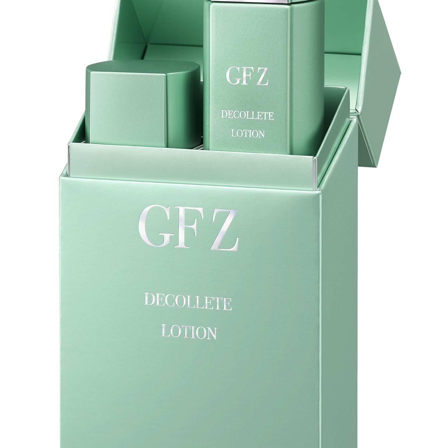 質感を強調した化粧品のパッケージの写真