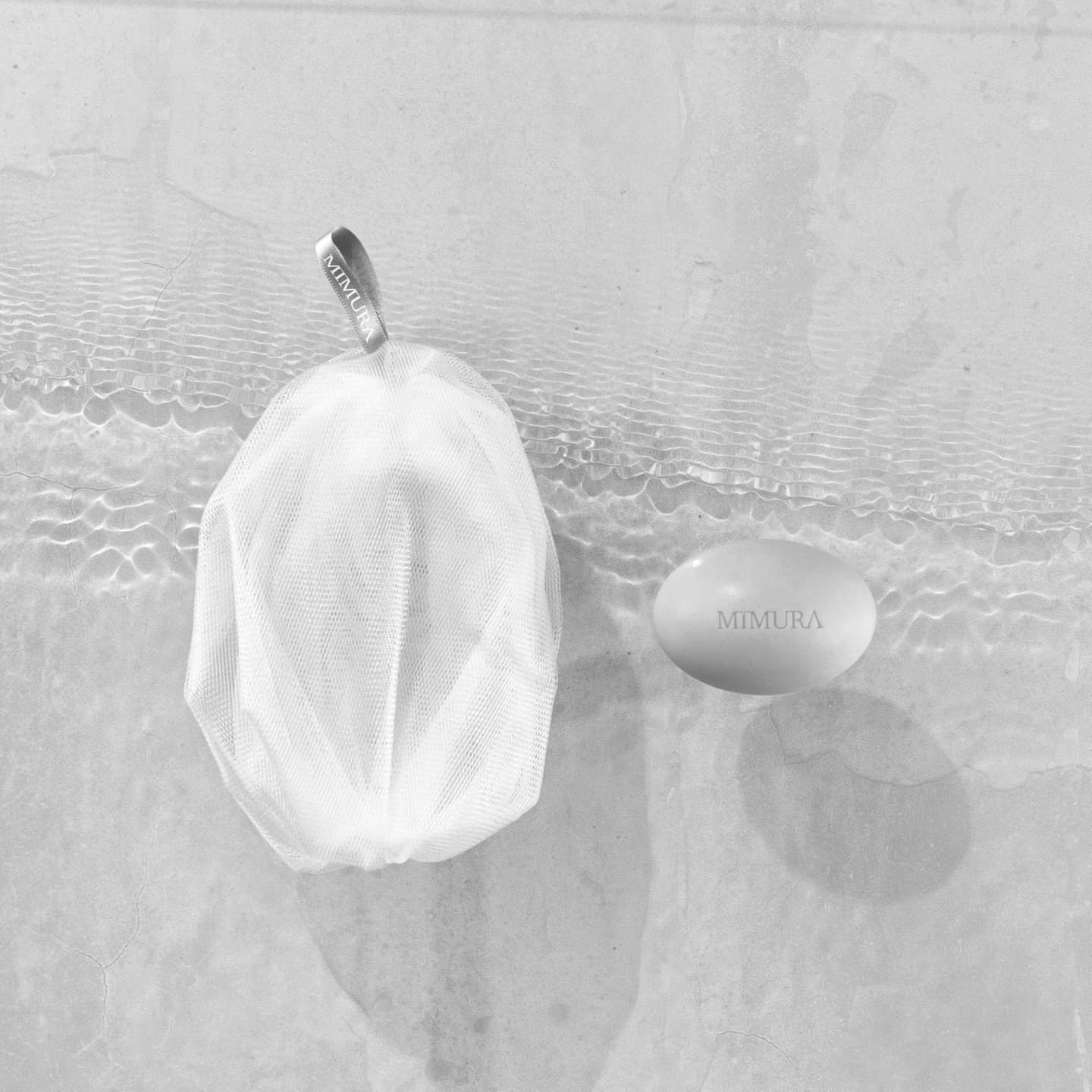 潤いと清潔感をイメージしたソープネット撮影